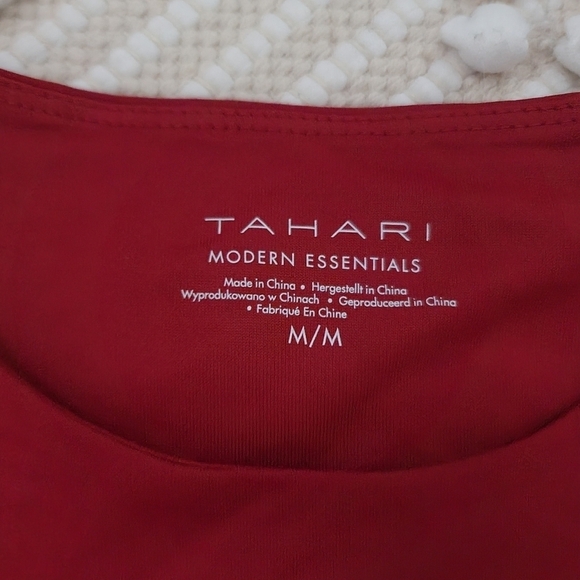 NWT Tahari Cropped Tank M - Picture 2 of 8